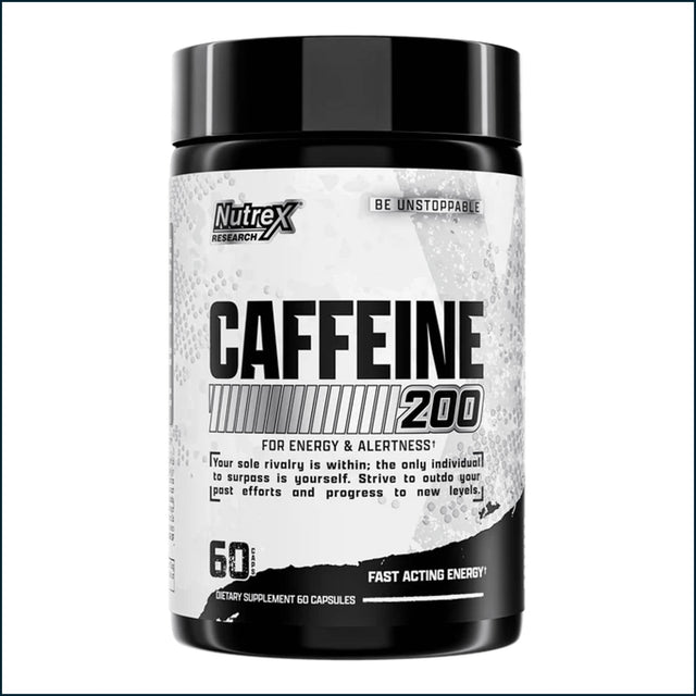 Nutrex Caffeine 200mg, 60 Caps Pre-Workout Nutrex Research 