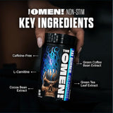 JNX Sports The Omen! Non-Stim Fat Burner, 100 Capsules Weight Loss JNX Sports 