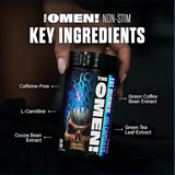 JNX Sports The Omen! Non-Stim Fat Burner, 100 Capsules