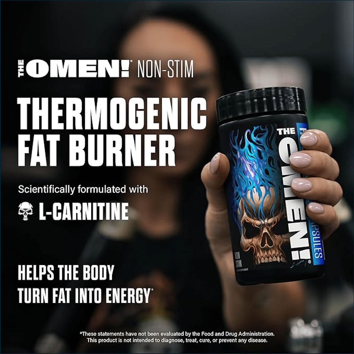JNX Sports The Omen! Non-Stim Fat Burner, 100 Capsules Weight Loss JNX Sports 