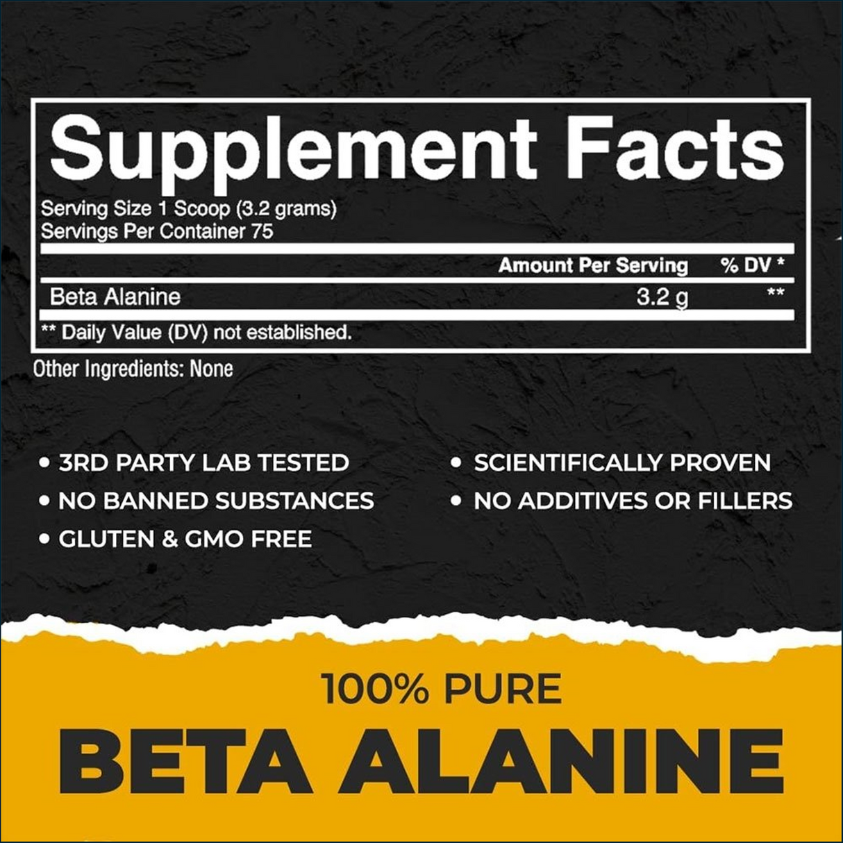 Condemned Labz Beta-Alanine, 240g - 75 Servings