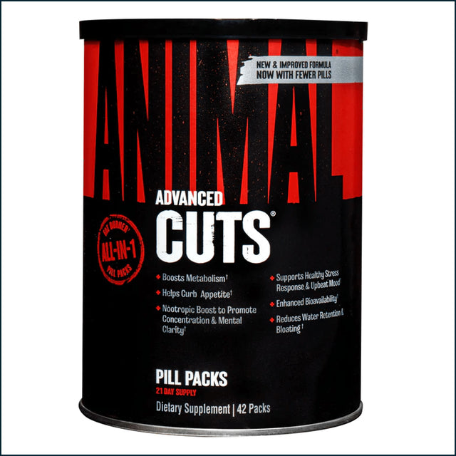 Animal Advanced Cuts - 42 Packs Weight Loss Universal Nutrition 