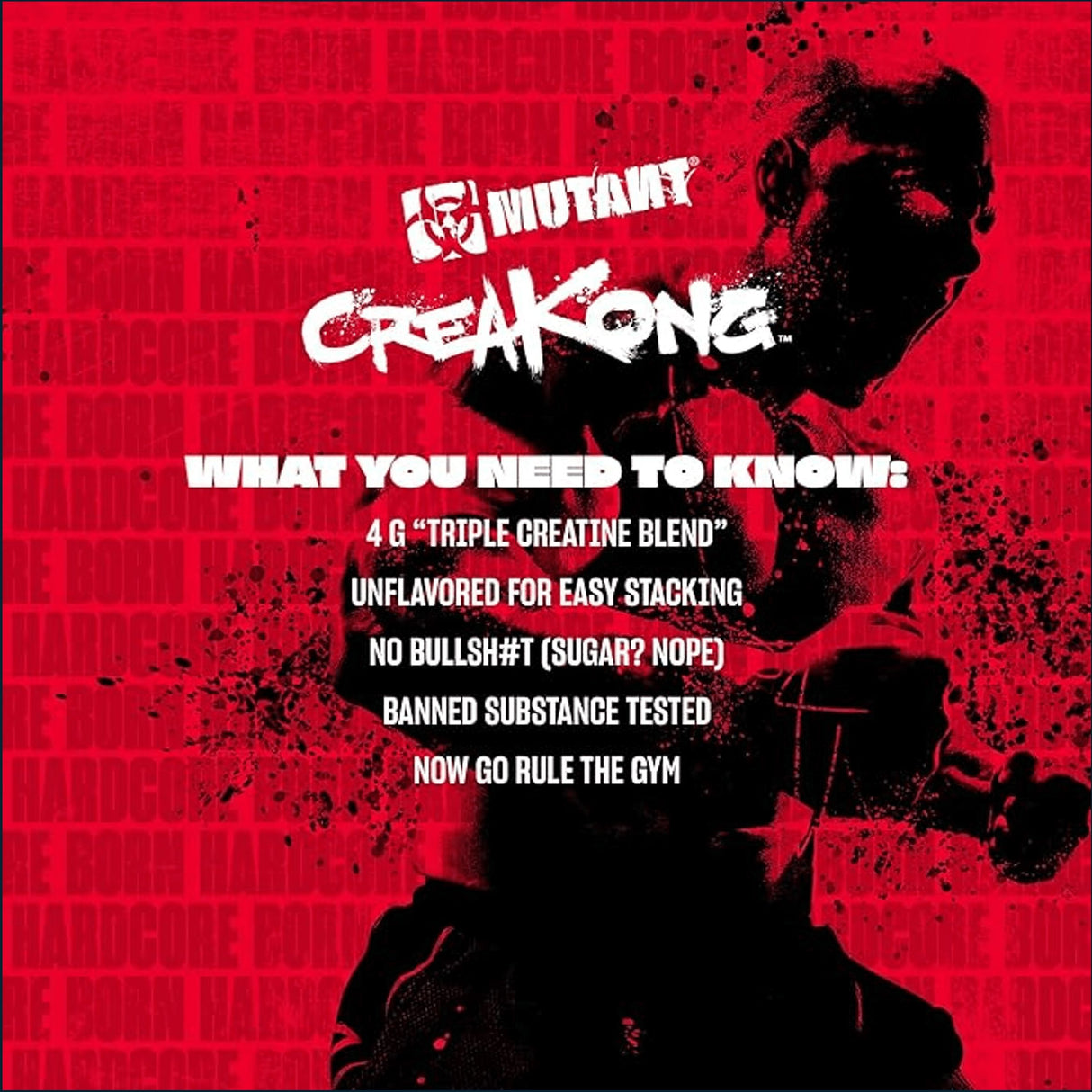 Mutant Creakong, 75 servings Creatine | Kre-Alkalyn Mutant 