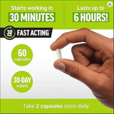 Smash Boost Nitric Oxide Booster, 2 x 60 Capsules Testosterone Boosters Smash 