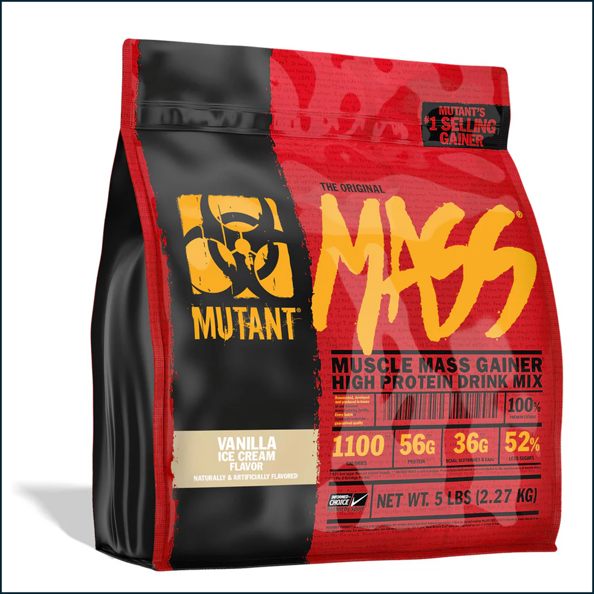 Mutant Mass, 5lbs - 16 Servings