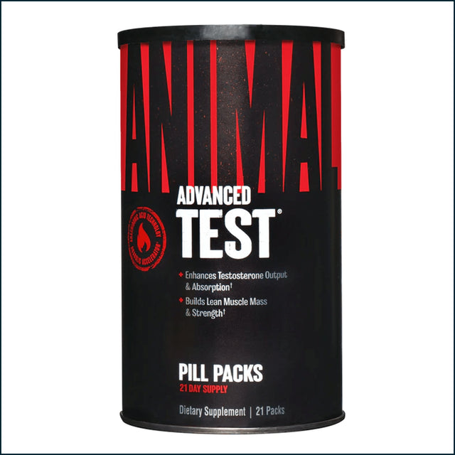 Animal Advanced Test, 21 Packs Testosterone Boosters Universal Nutrition 