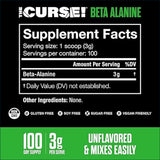 JNX Sports The Curse! Beta Alanine, 100 Servings Pre-Workout JNX Sports 