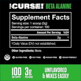 JNX Sports The Curse! Beta Alanine, 100 Servings