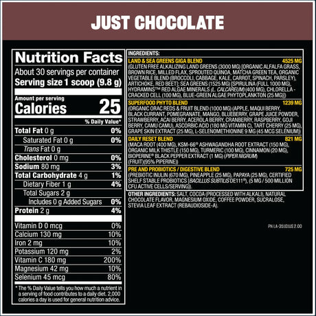 Mutant Big Greens, 2 x 30 Servings (Mix & Match) Combo Deals - BOGO Mutant 