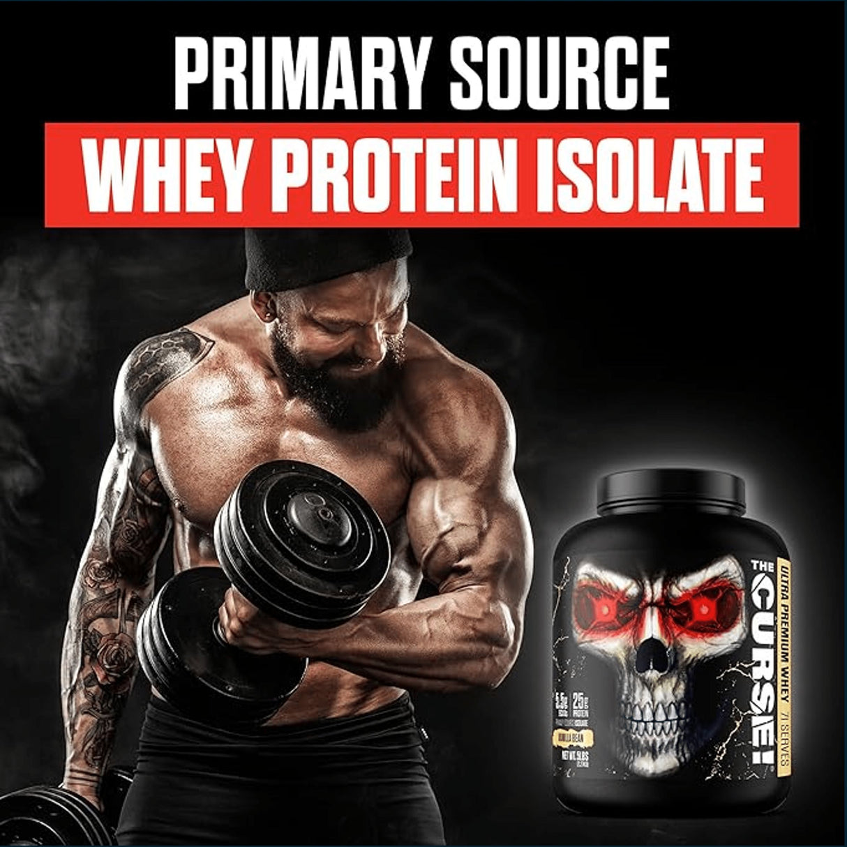 JNX Sports The Curse! Ultra Premium Whey, 5lbs Protein JNX Sports 