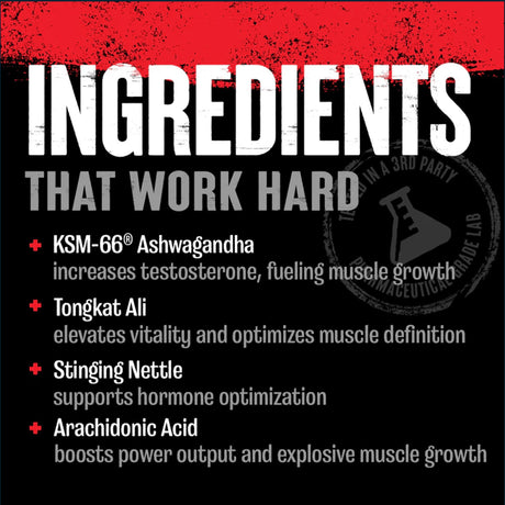 Animal Advanced Test, 21 Packs Testosterone Boosters Universal Nutrition 