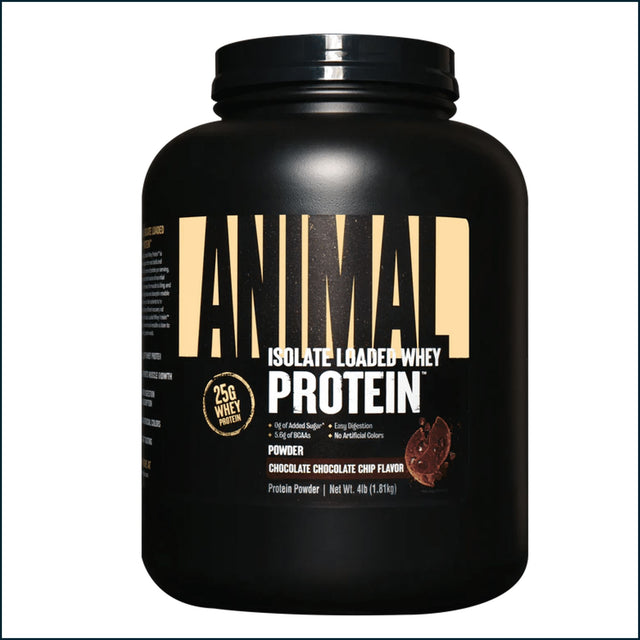 Animal Isolate Loaded Whey, 4lbs Protein Universal Nutrition 
