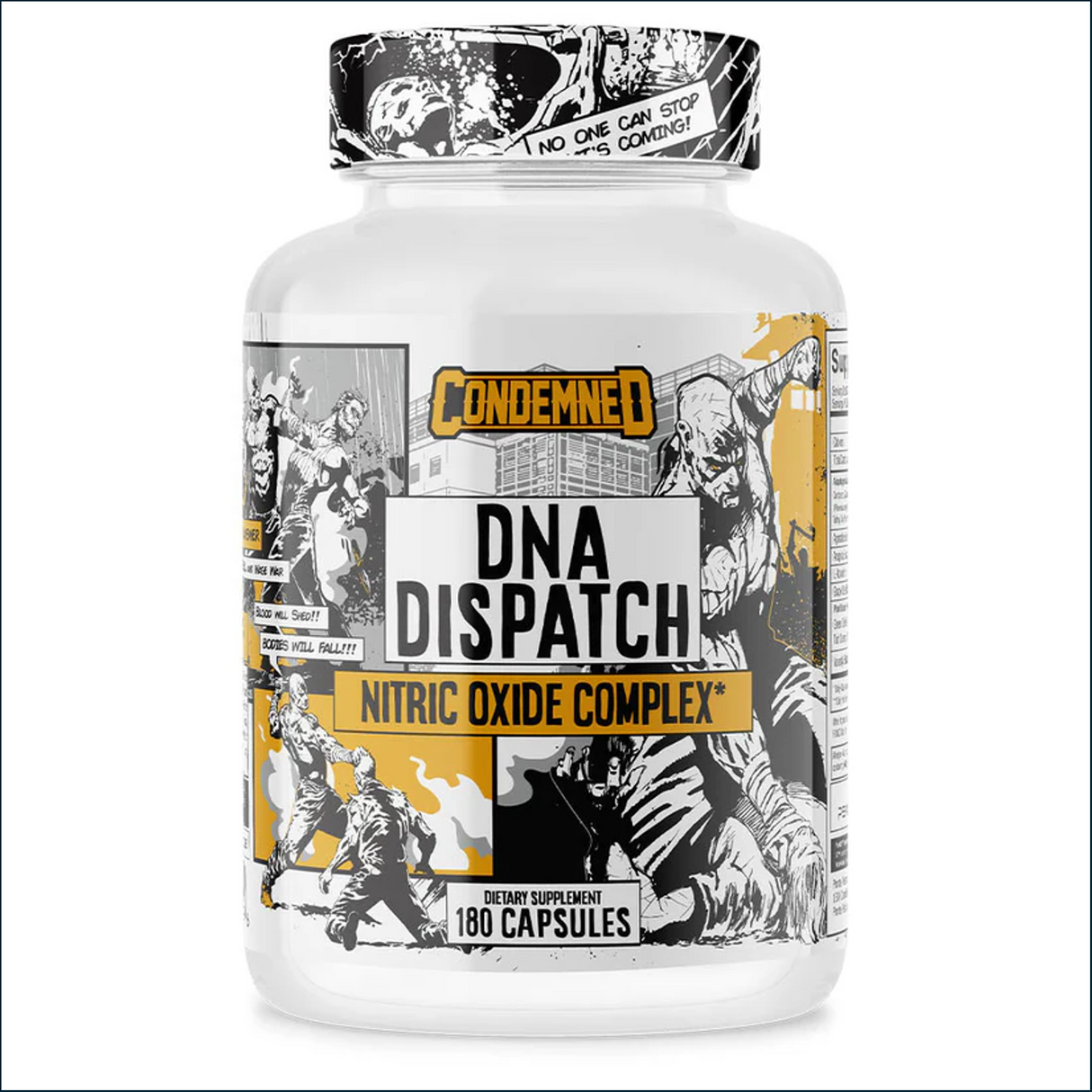 Condemned Labz DNA Dispatch Stim Free Pre-Workout, 180 Capsules