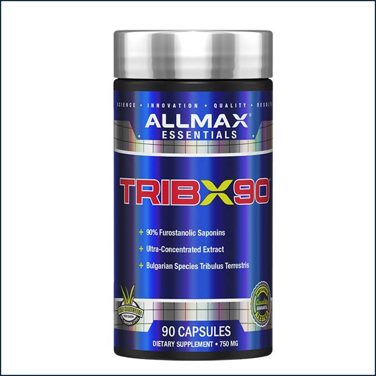 Allmax Tribx90 Tribulus Terrestris, 90 Capsules