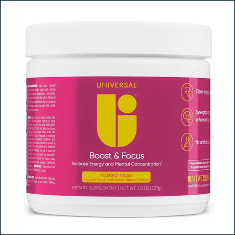 Universal Nutrition Boost & Focus, 30 Servings CLEARANCE Universal Nutrition 
