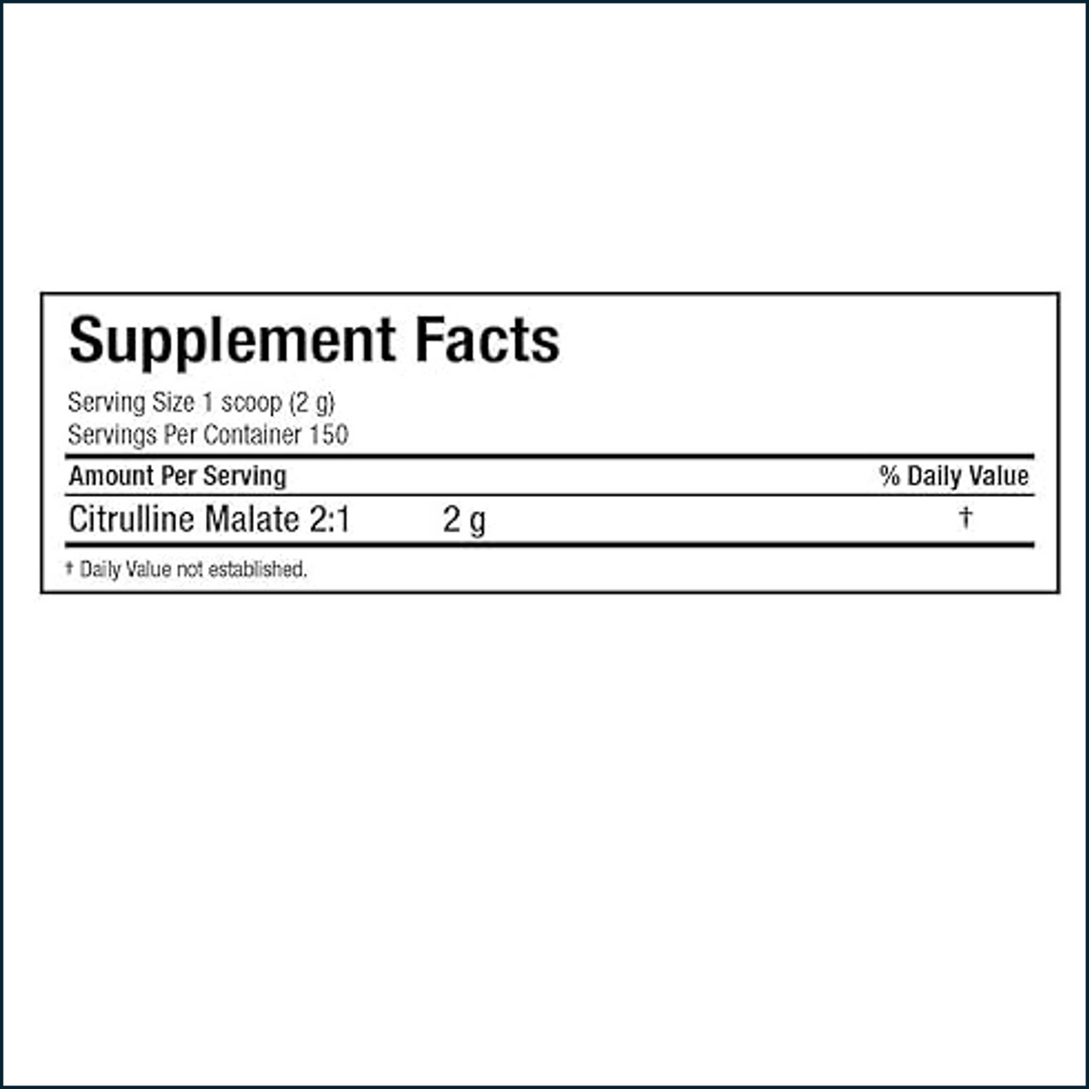 Allmax Citrulline Malate 2:1, 150 Servings