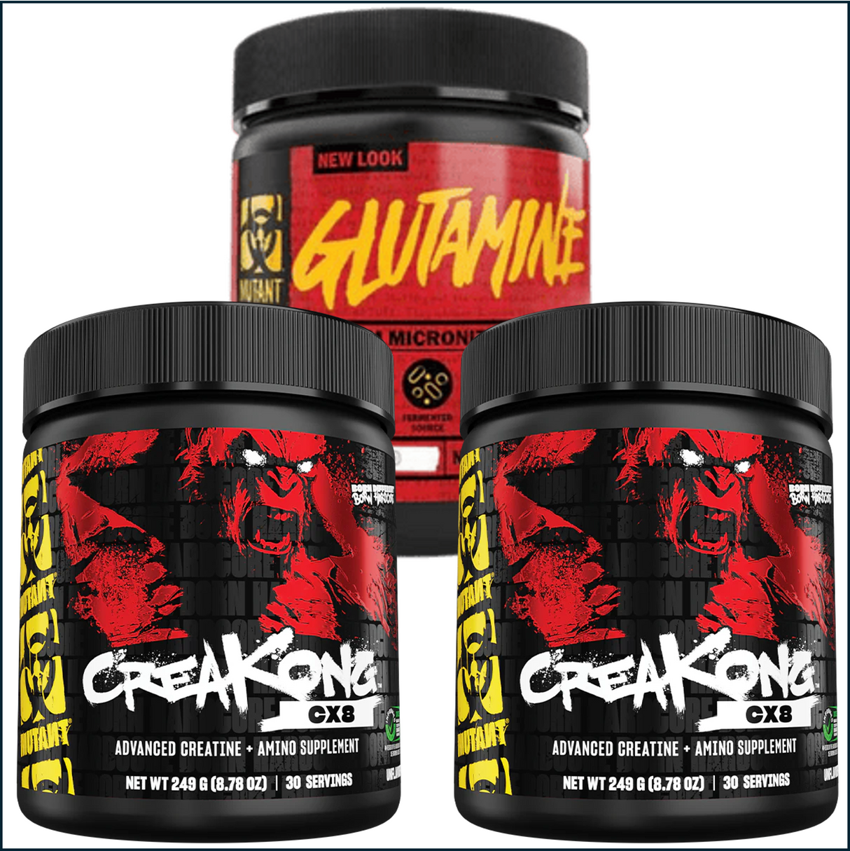 Mutant Creakong CX8 + Glutamine, 60 Servings