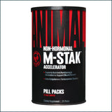 Animal M-Stak Accelerator, 21 Packs Testosterone Boosters Universal Nutrition 