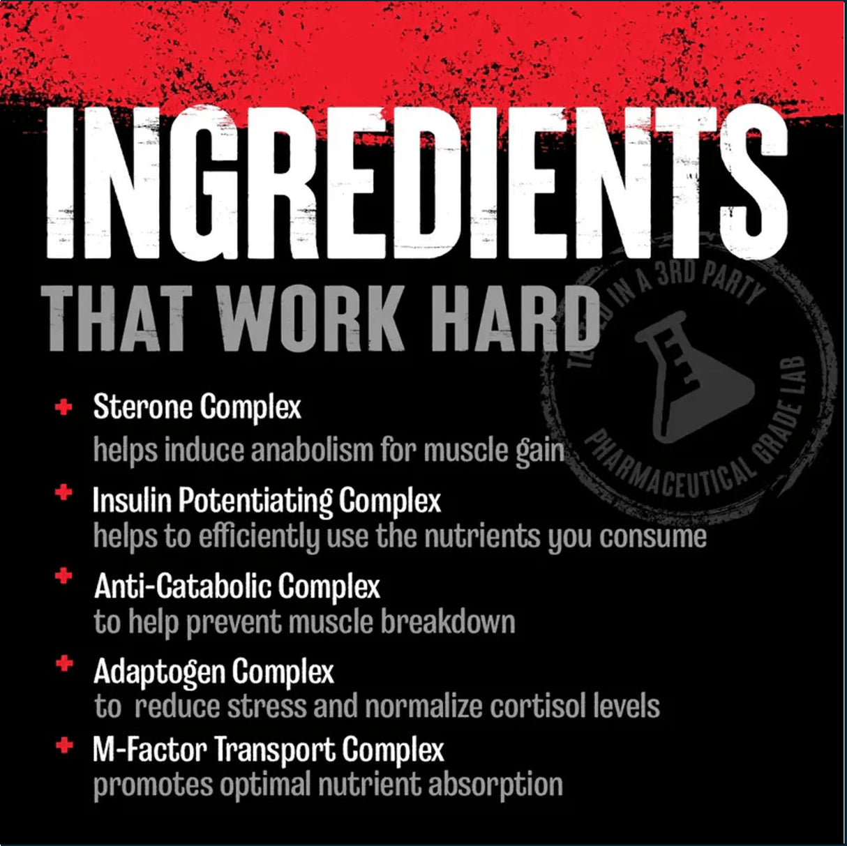 Animal M-Stak Accelerator, 21 Packs Testosterone Boosters Universal Nutrition 