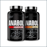 Nutrex Anabol Hardcore & Ripped Combo, 60 Caps of each