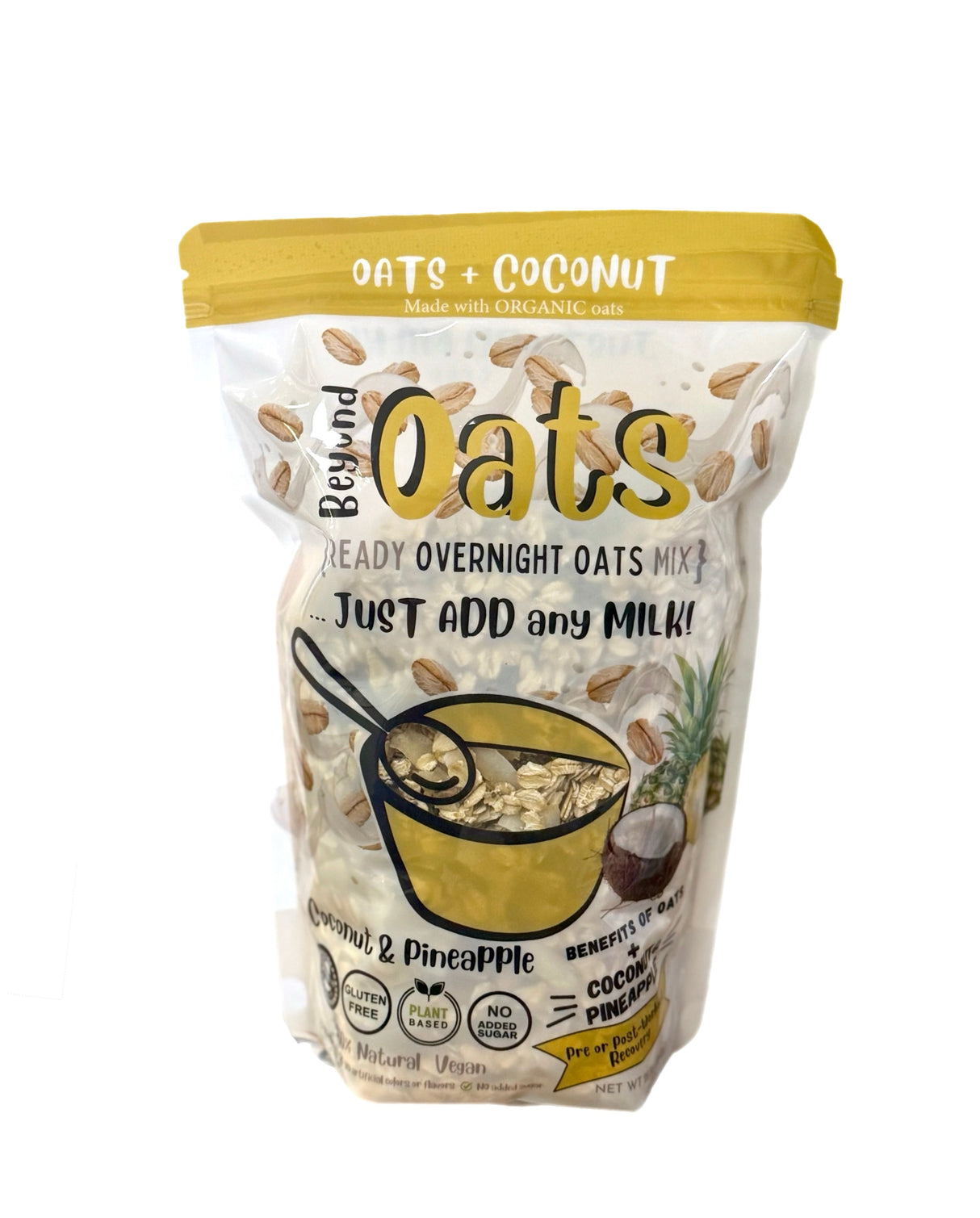 Beyond Oats - OATS + COCONUT, Pineapple