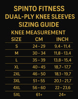 2-Ply Knee Sleeves | Support for Heavy Lifts
