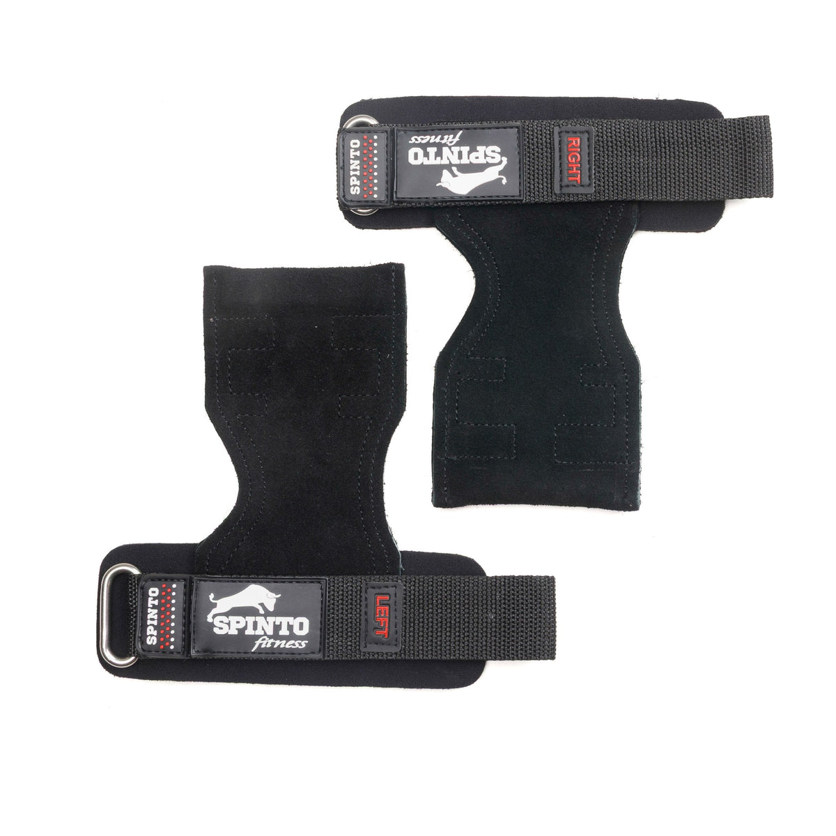 Spinto Fitness Leather Lifting Grips, SP-93