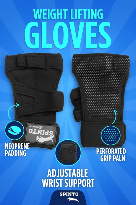 Ventilated Gym Gloves | Grip. Support. Perform.