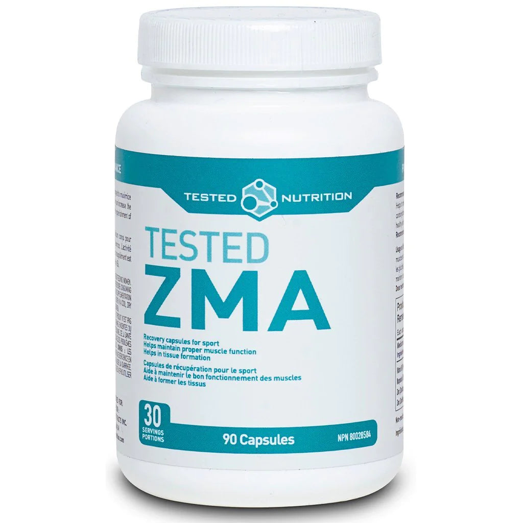 Tested Nutrition ZMA (Zinc | Magnesium | B6), 90 caps