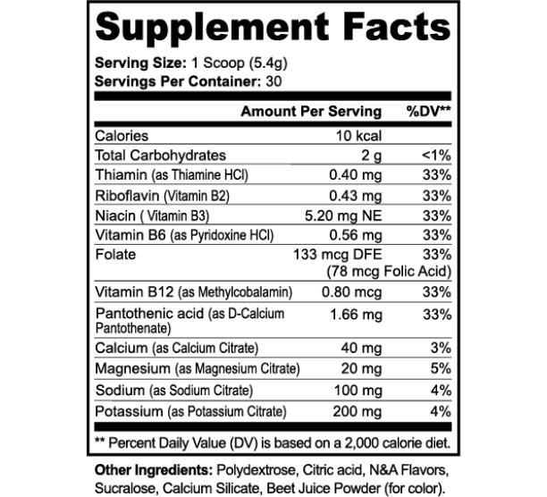 Midwest Method Hydration Powder - Lychee, 30 Servings