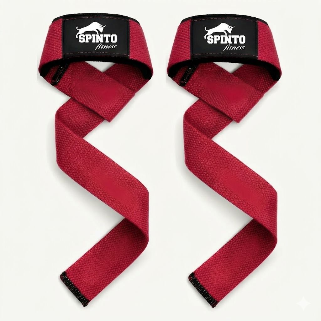 Spinto Fitness 21" Padded Lifting Straps, SP-25