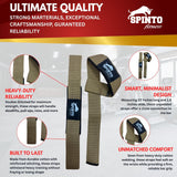 Spinto Fitness 21" Padded Lifting Straps, SP-25
