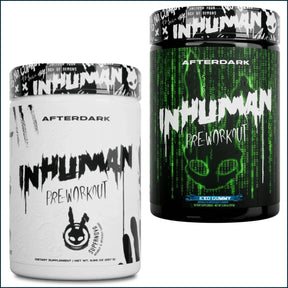 AfterDark Supps InHuman Pre-Workout, 2 x 21 Servings Pre-Workout AfterDark Supplements 