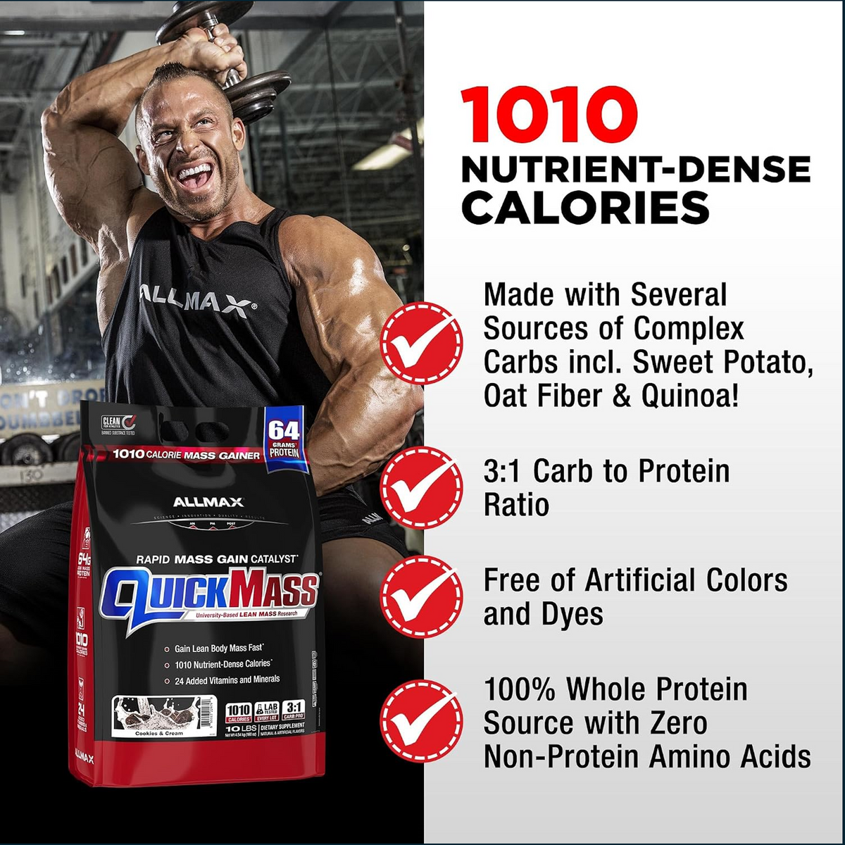 Allmax QuickMass, 10lbs