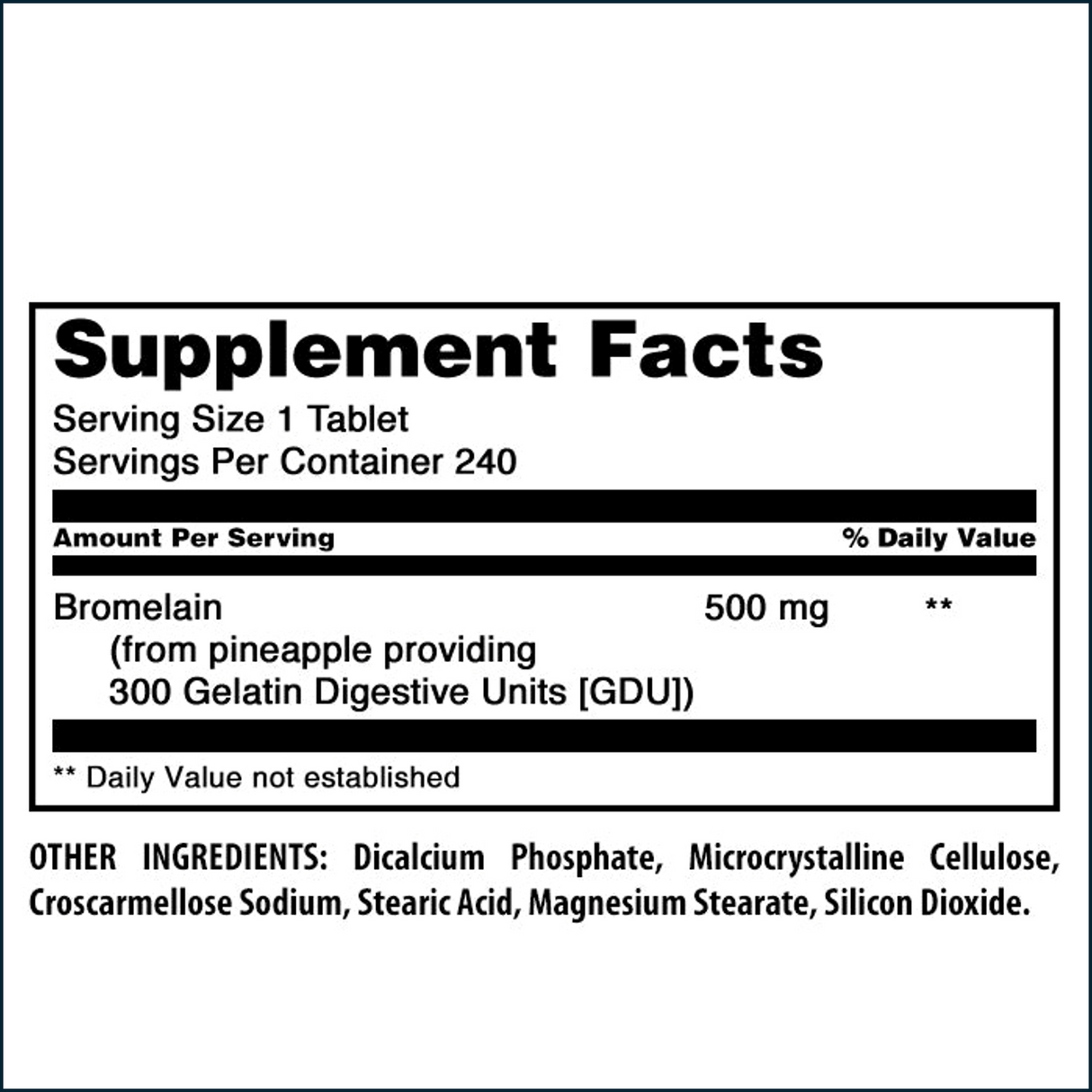 Amazing Nutrition Bromelain, 240 Tablets