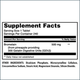 Amazing Nutrition Bromelain, 240 Tablets
