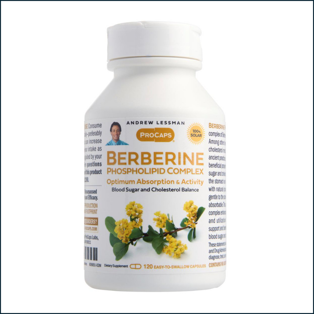 Andrew Lessman ProCaps Berberine, 120 Capsules