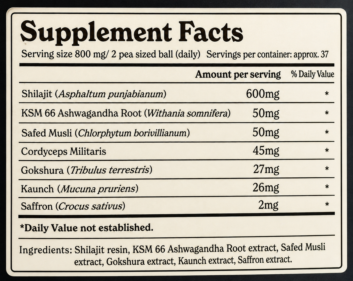 BetterAlt Himalayan Shilajit Gold+, 54 x 30g