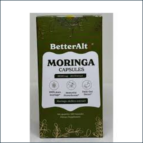 BetterAlt Moringa, 120 Capsules