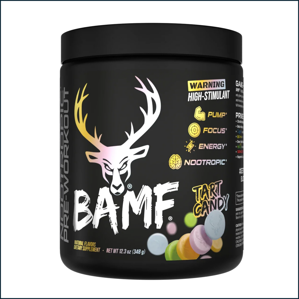 Bucked Up BAMF Nootropic Pre-Workout, 30 Servings