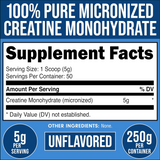 Bucked Up Creatine Monohydrate, 50 Servings