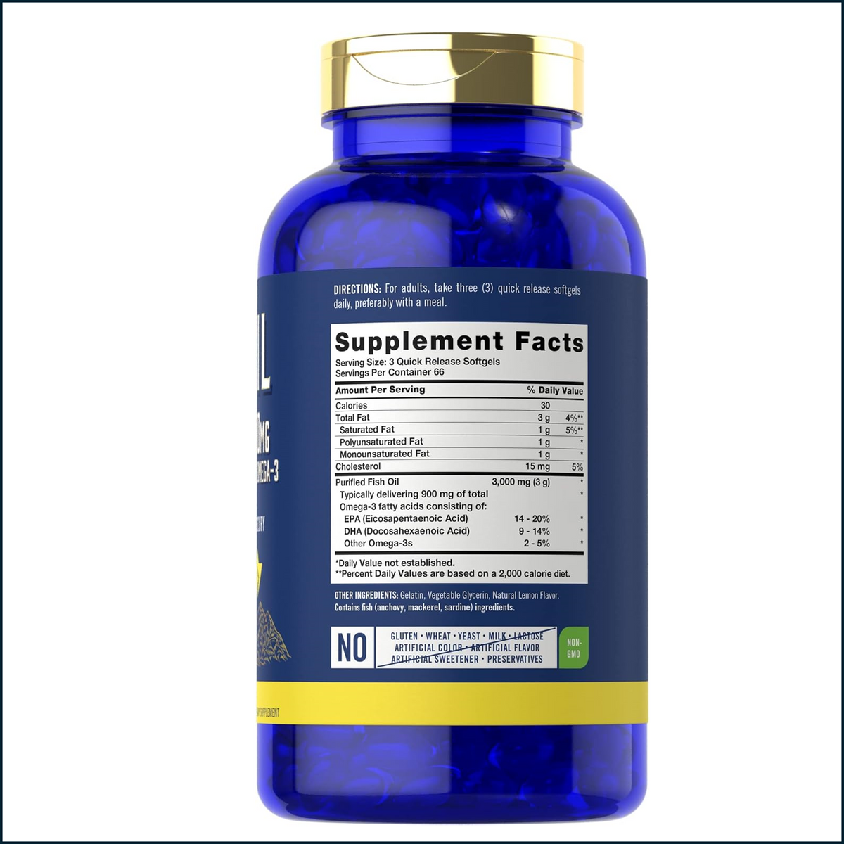 Carlyle Fish Oil, 200 SoftGels