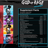Centurion Labz God of Rage Unchained, 25 Servings (Clumping Product)