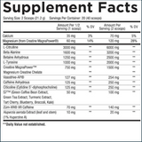 Core Nutritionals Fury Pre-Workout, 2 x 20/40 Servings