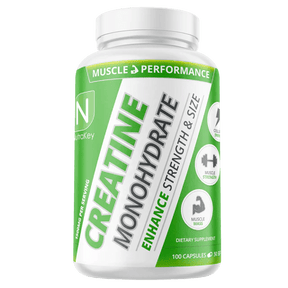 NutraKey Creatine, 100 Capsules