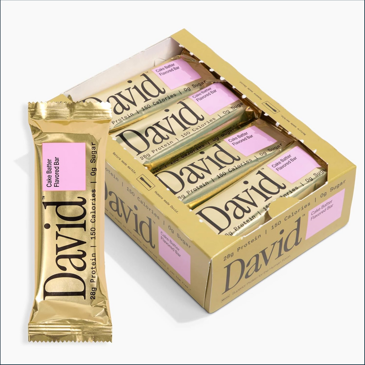 David High Protein Bars, 12 Bars