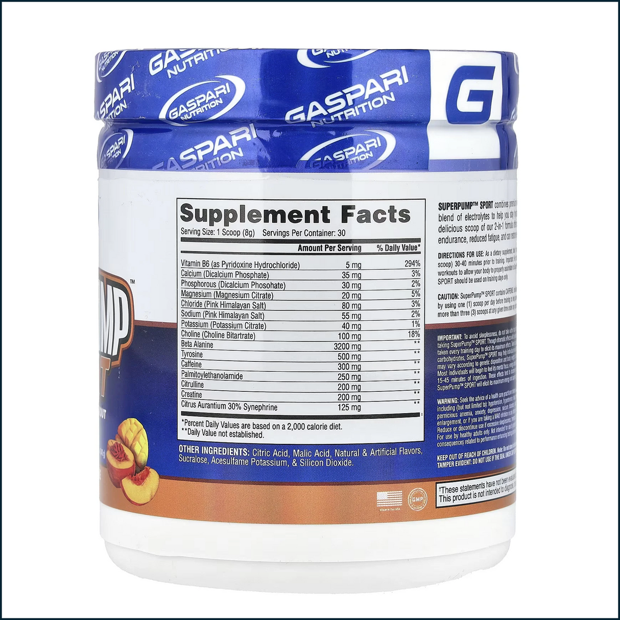 Gaspari Nutrition SuperPump Sport, 30 Servings