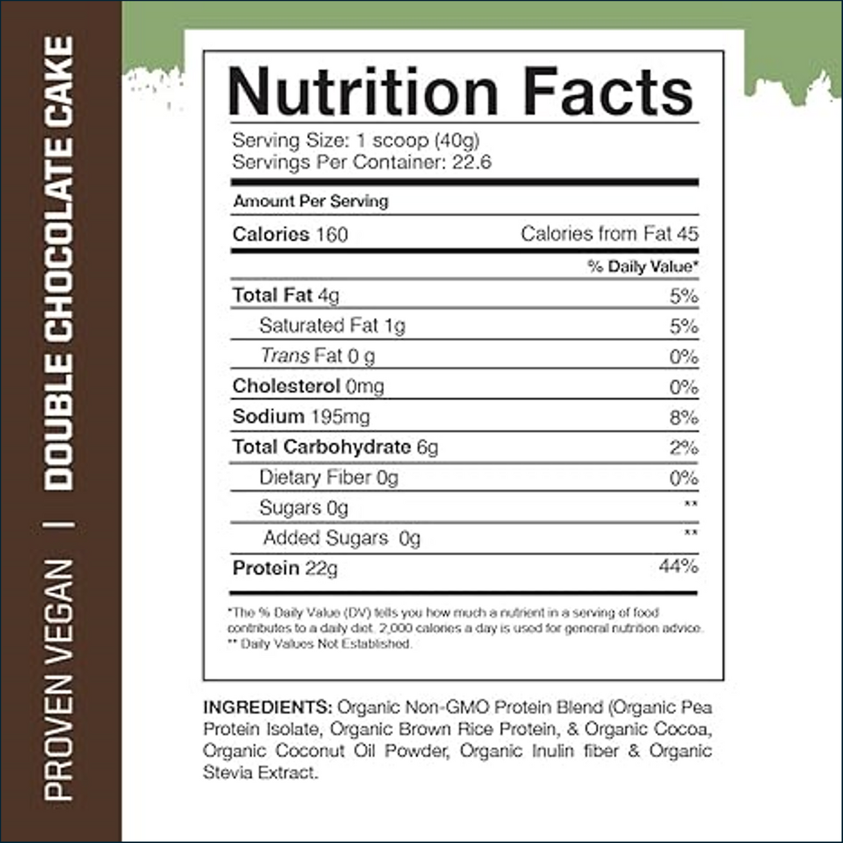Gaspari Nutrition Proven Vegan, 2lbs