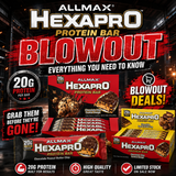 AllMax Hexapro Protein Bar Blowout clearance sale guide
