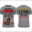 I shopped at PoorBoy, T-shirt